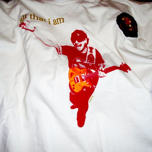 carlos santana all that i am NEW 2005 2xl custom logo discontinued tee - latin - Picture 1 of 4